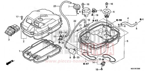 AIR CLEANER VFR800XD de 2013